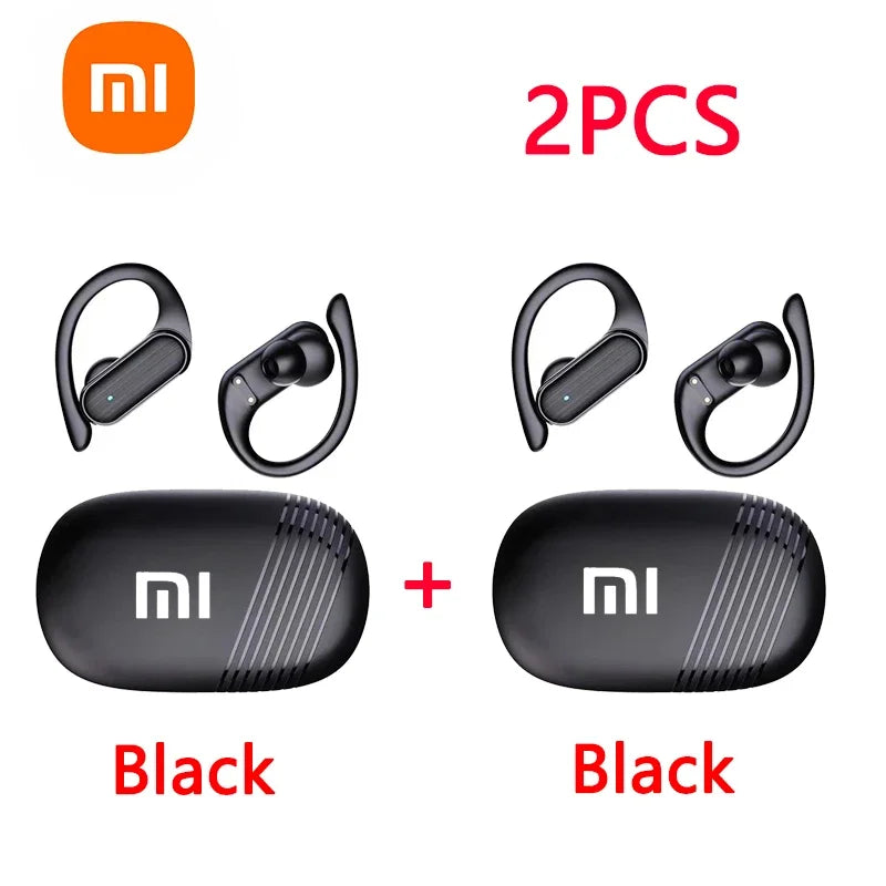 Écouteurs sans fil Xiaomi A520 TWS Bluetooth 5.3, écouteurs stéréo avec crochets d'oreilles, réduction de bruit, étanches, avec microphone, pour le sport.