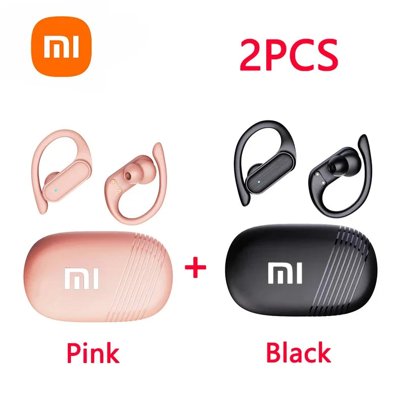 Écouteurs sans fil Xiaomi A520 TWS Bluetooth 5.3, écouteurs stéréo avec crochets d'oreilles, réduction de bruit, étanches, avec microphone, pour le sport.