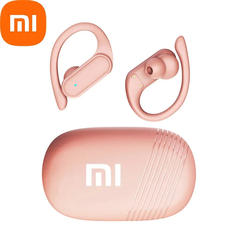 Écouteurs sans fil Xiaomi A520 TWS Bluetooth 5.3, écouteurs stéréo avec crochets d'oreilles, réduction de bruit, étanches, avec microphone, pour le sport.