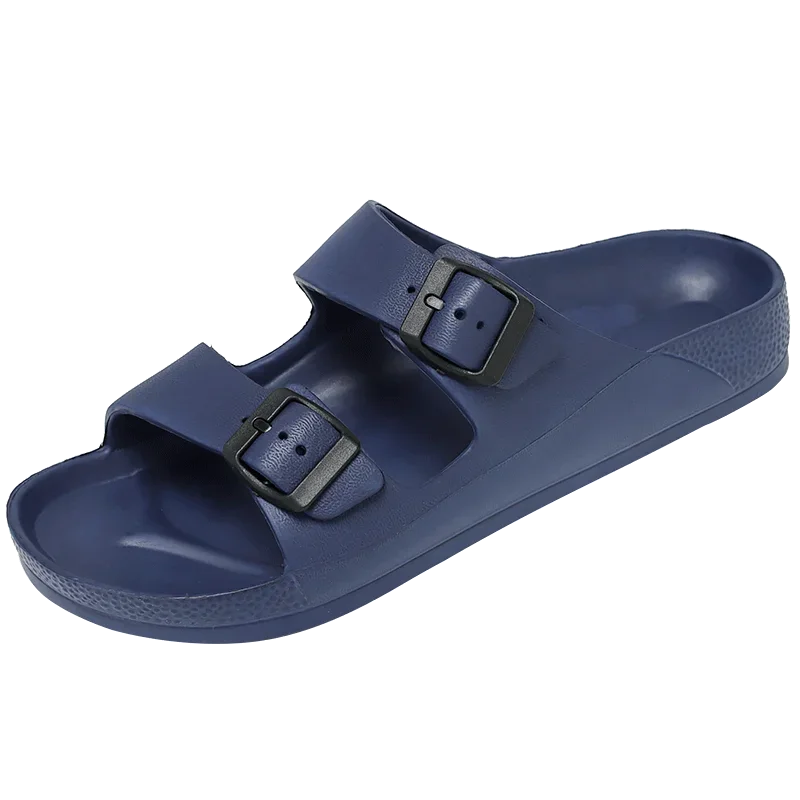 Women Shoes Beach Slippers Unisex Hollow Out Casual Couple Beach Sandal Flip Flops Shoes Non-slide Mens Slippers