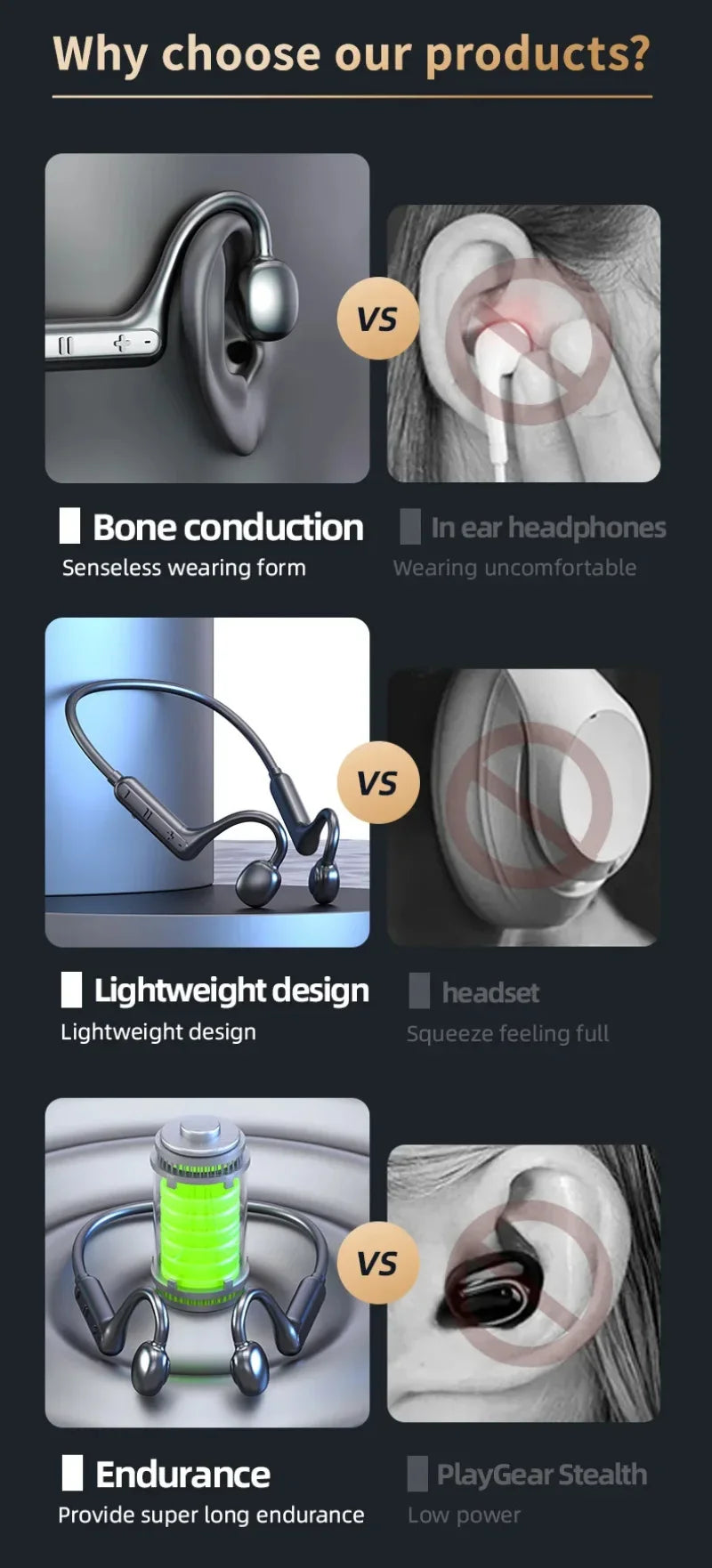 Écouteurs Bluetooth Xiaomi à tour de cou - Sans fil - Design ouvert - Son puissant et fluide - Longue autonomie.