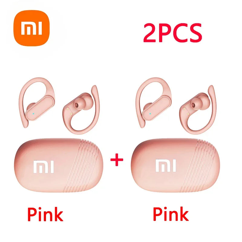 Écouteurs sans fil Xiaomi A520 TWS Bluetooth 5.3, écouteurs stéréo avec crochets d'oreilles, réduction de bruit, étanches, avec microphone, pour le sport.