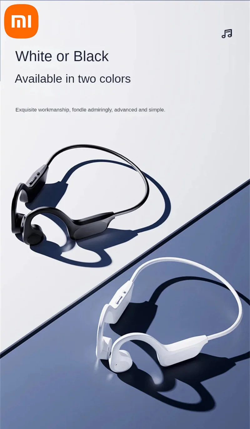 Xiaomi - Confortables, sans fil et étanches - Casque Bluetooth avec micro et mains libres pour la course.