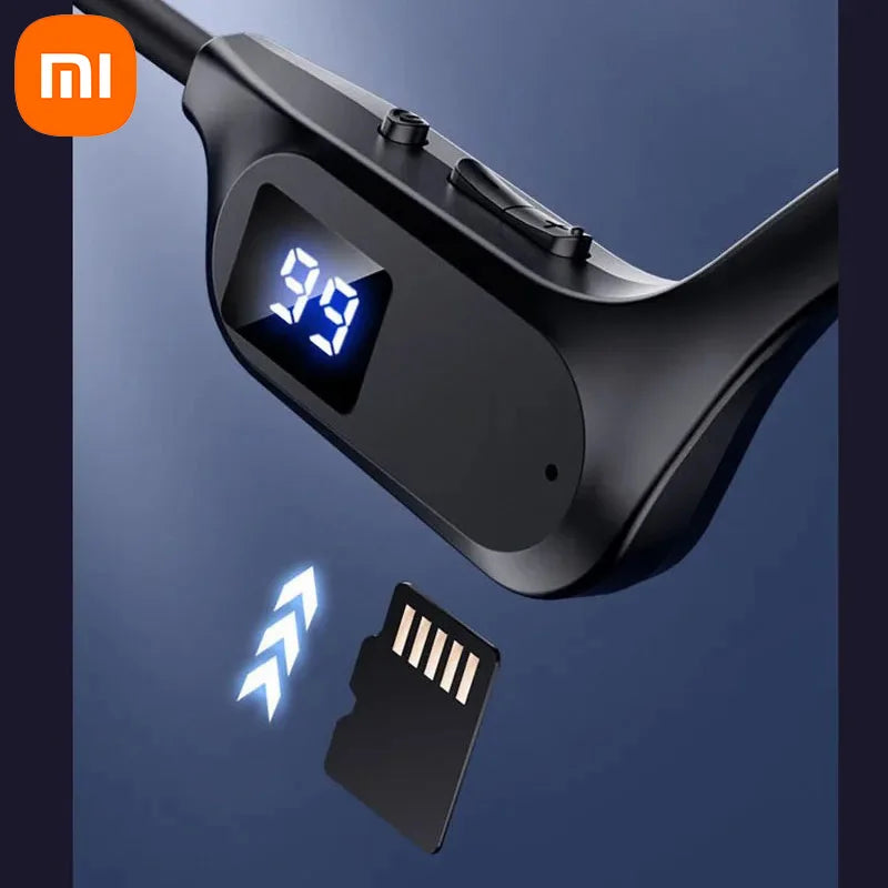 Xiaomi - Confortables, sans fil et étanches - Casque Bluetooth avec micro et mains libres pour la course.