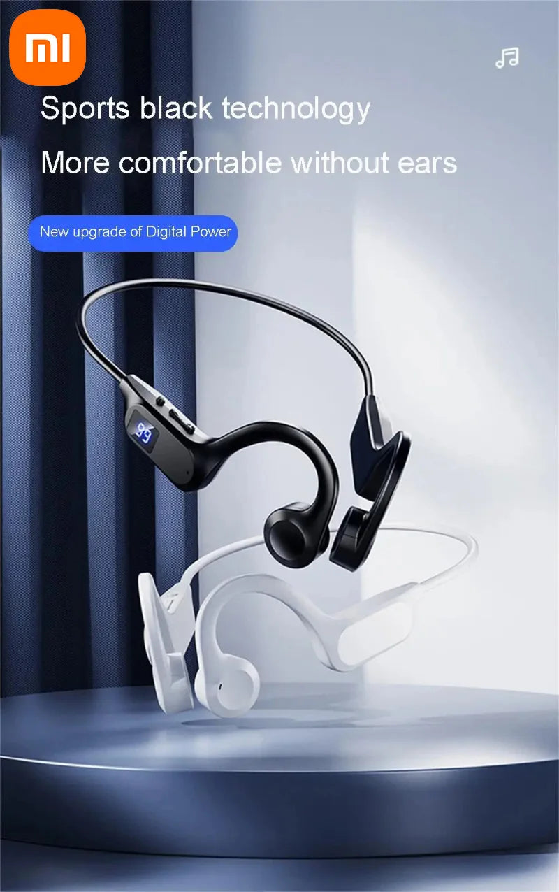 Xiaomi - Confortables, sans fil et étanches - Casque Bluetooth avec micro et mains libres pour la course.