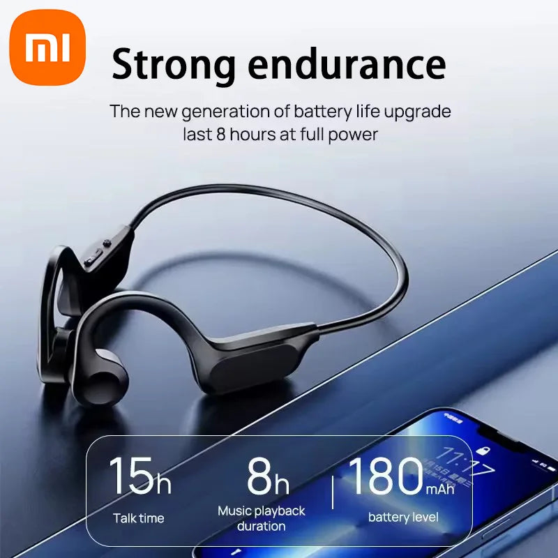 Xiaomi - Confortables, sans fil et étanches - Casque Bluetooth avec micro et mains libres pour la course.