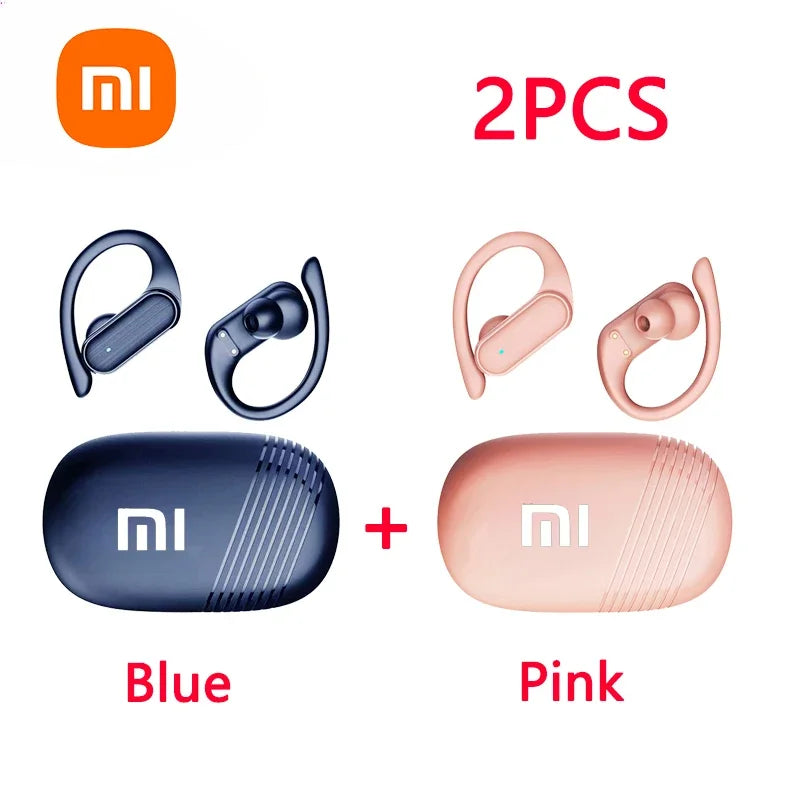 Écouteurs sans fil Xiaomi A520 TWS Bluetooth 5.3, écouteurs stéréo avec crochets d'oreilles, réduction de bruit, étanches, avec microphone, pour le sport.